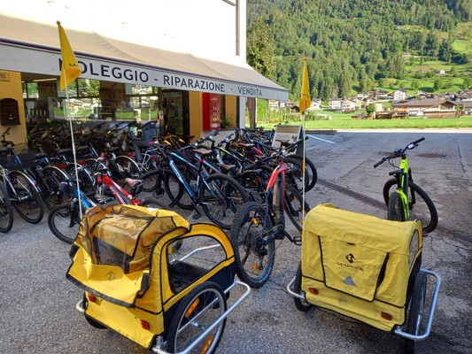 Foto Außenansicht Fahrradverleih Cicli Bettega