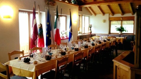 The restaurant Sagron-Mis (Primiero) Miravalli