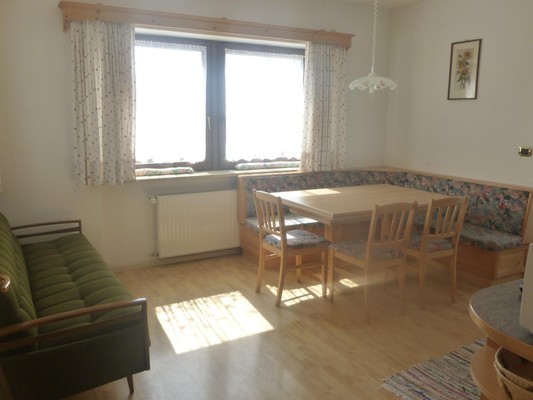 La zona giorno Residence Alpenblick