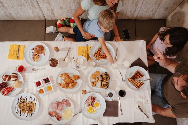 La colazione Grand Hotel Piz Galin