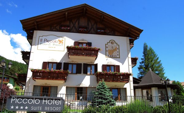 Foto estiva di presentazione Hotel + Residence Il Piccolo Dolomiti Resort