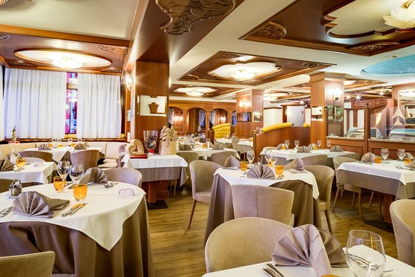Il ristorante Andalo Cavallino Lovely Hotel