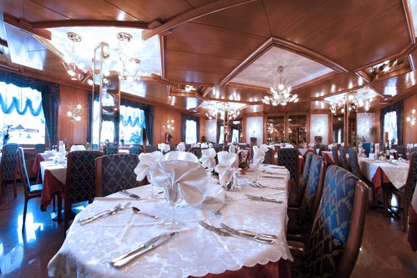 Il ristorante Andalo Cristallo