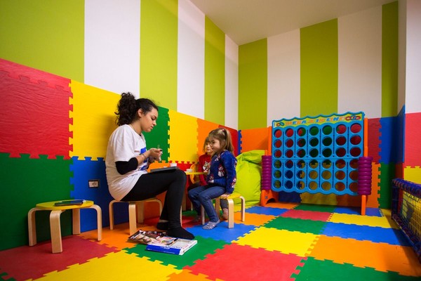 La sala giochi Hotel Angelo