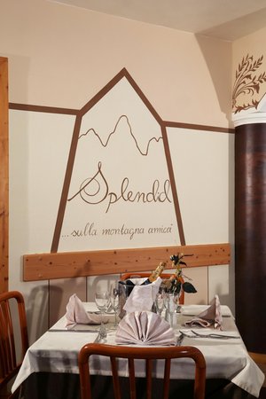 Il ristorante Andalo Splendid