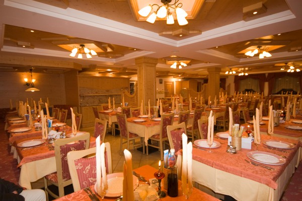 Il ristorante Andalo Dolomiti Hotel Olimpia