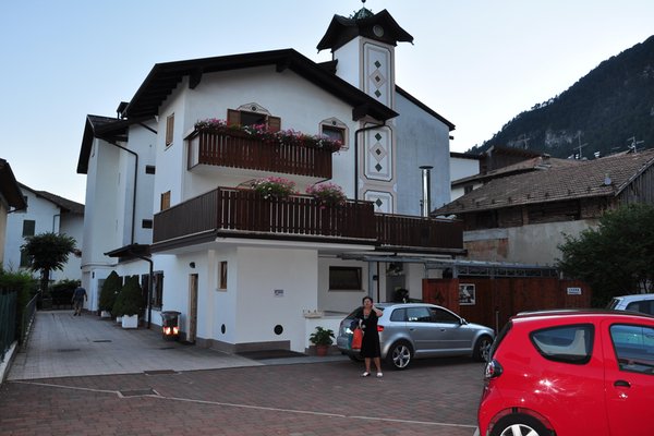 Il parcheggio Hotel Stella Alpina