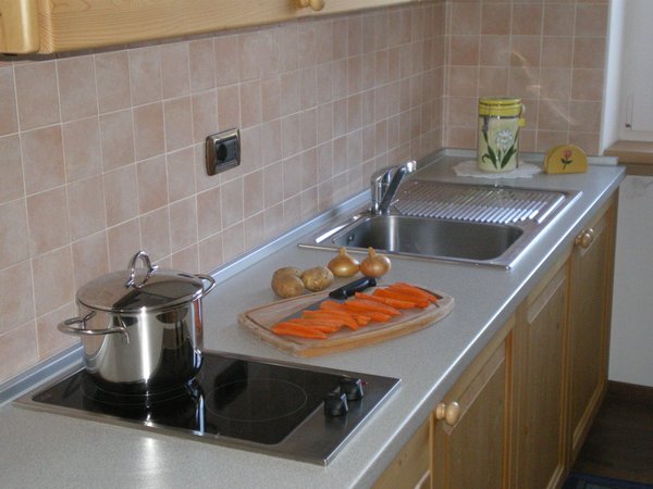 Foto der Küche Arnica Hotel Garni & Appartements