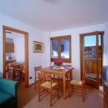 La zona giorno Alba Nova - Residence 3 stelle