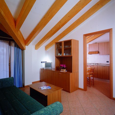 La zona giorno Alba Nova - Residence 3 stelle