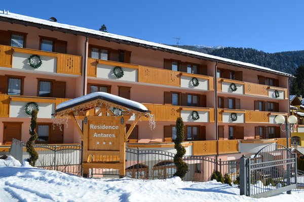 Foto invernale di presentazione Antares - Residence 3 stelle