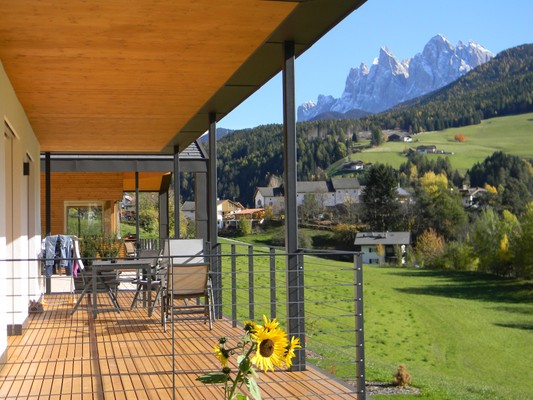 Foto der Terrasse