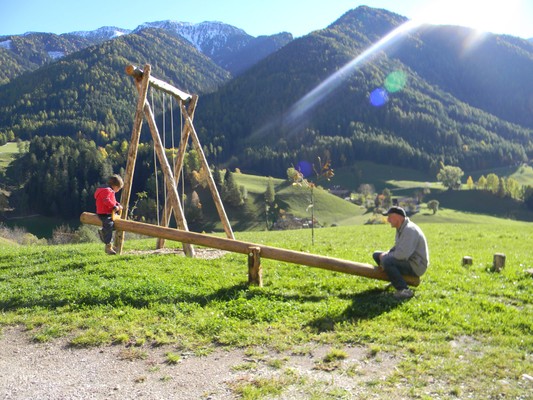 Foto vom Garten Villnösser Tal