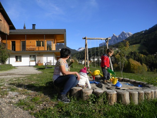 Foto vom Garten Villnösser Tal