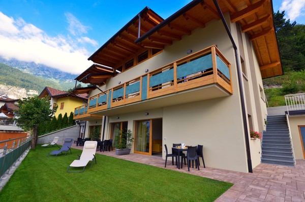 Foto Außenansicht Ferienwohnungen Lodge Le Soleil