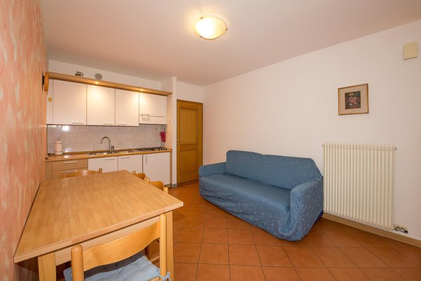 La zona giorno Decarli - Appartamenti 4 genziane