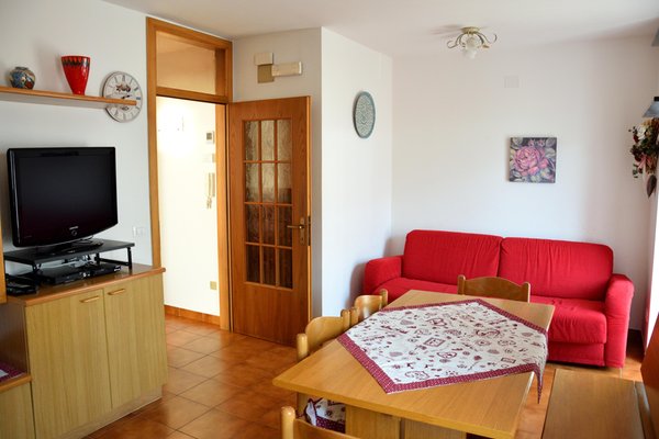 La zona giorno Appartamenti Osti Sansoni Mariarosa