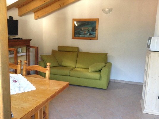 La zona giorno Appartamenti Casa Franchi Sergio