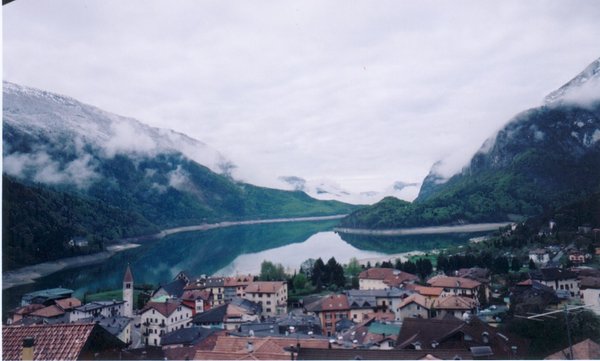 Panoramic view Molveno