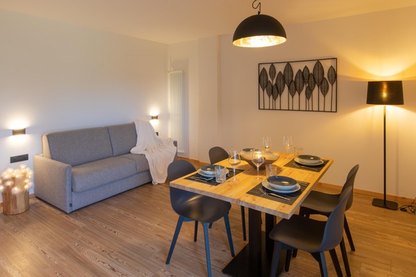 Der Wohnraum Brenta Rosso - Charme Apartments