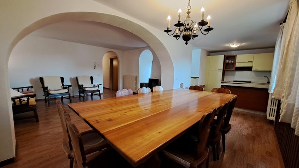 La zona giorno Appartamenti Casa Adamello