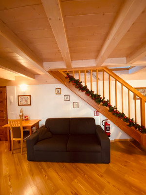 The living room Apartments Cortalta Mountain Lodge