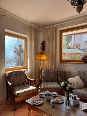 The living room Apartments Cortalta Mountain Lodge