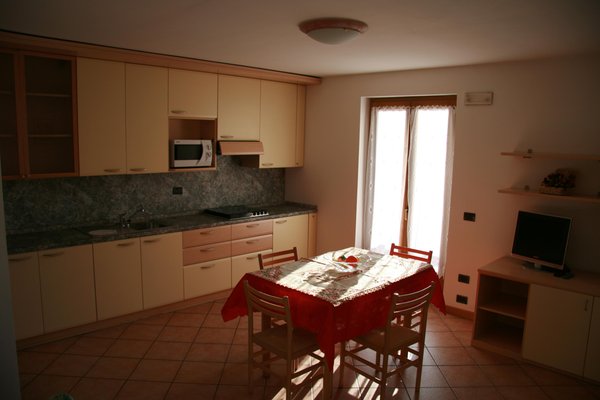 La zona giorno Appartamenti Rì de la Clama