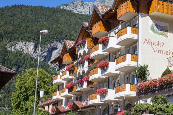 Photo exteriors in summer Alpotel Dolomiten