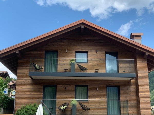 Photo exteriors in summer Alpotel Dolomiten