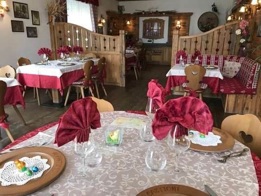 Das Restaurant Molveno Ai Castioni