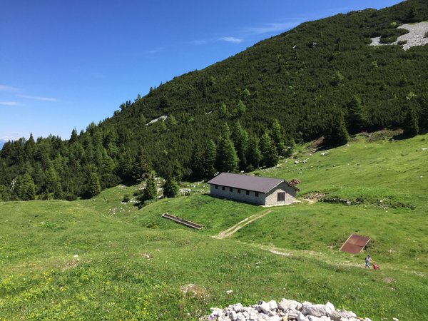 Position Alpine farm Terlago Andalo