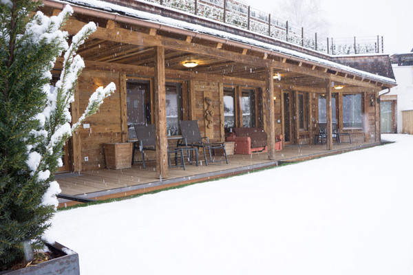 Foto Außenansicht Aurina Private Luxury Lodges