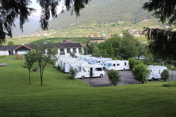Photo exteriors Equipped camper area Trentino Wild
