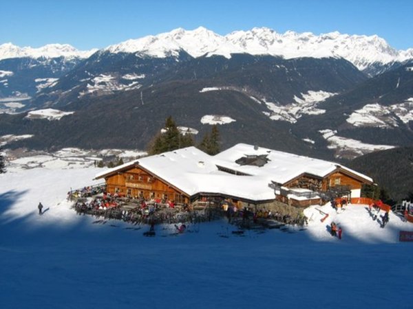 Winter presentation photo Mountain hut Herzlalm