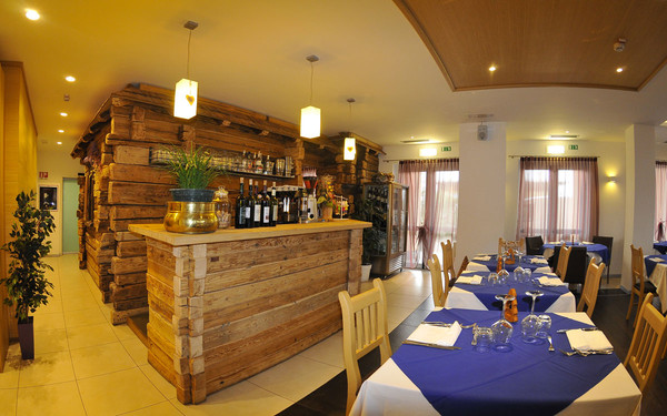 Il ristorante Folgaria Luna Bianca