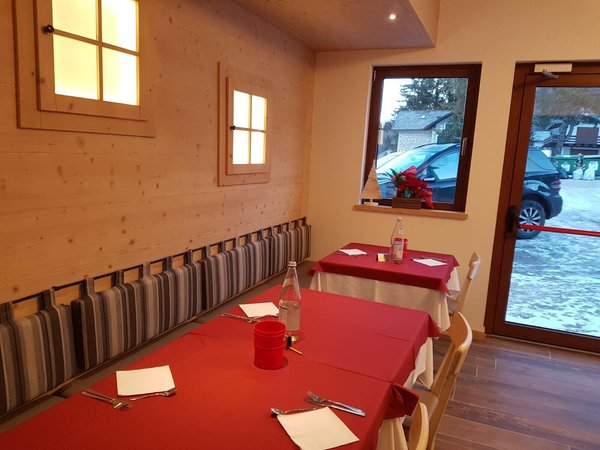 Il ristorante Serrada (Folgaria) Martinella
