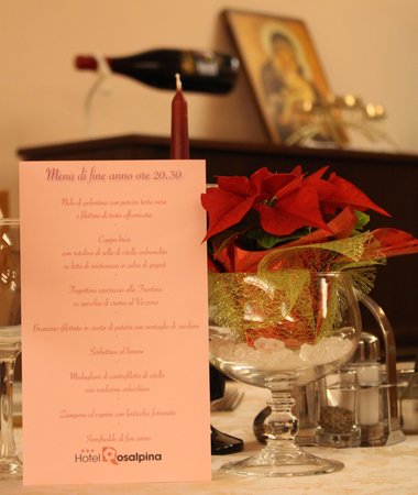 Das Restaurant Folgaria Rosalpina