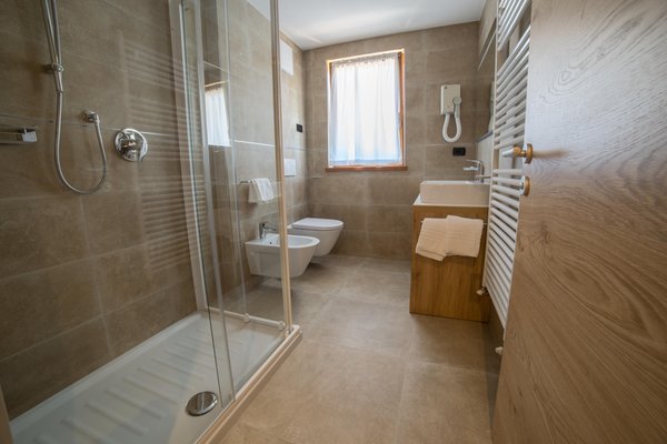 Foto del bagno Hotel Seggiovia