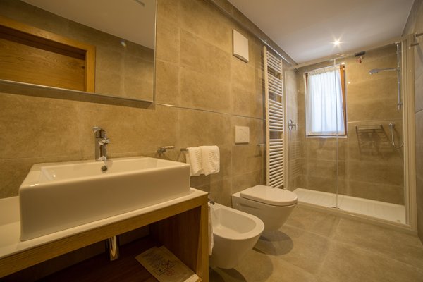 Foto del bagno Hotel Seggiovia