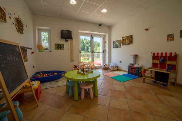 La sala giochi Hotel Seggiovia