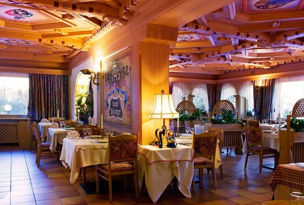 Il ristorante Folgaria Villa Wilma