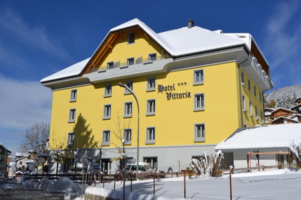 Foto invernale di presentazione Hotel Vittoria