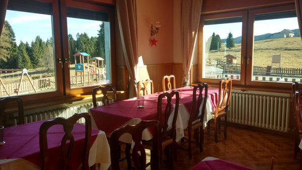 Il ristorante Folgaria Forte Cherle