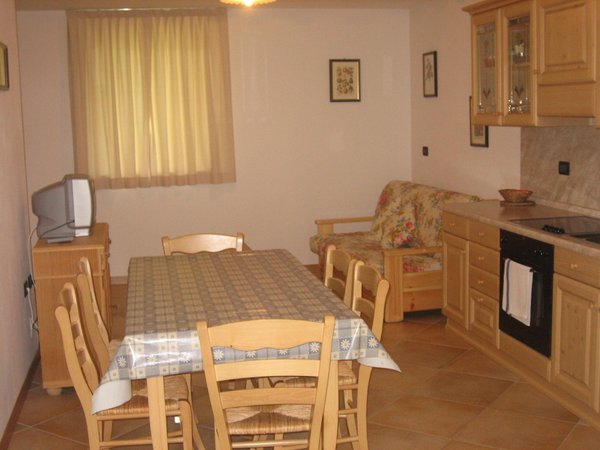 La zona giorno Residence Stella