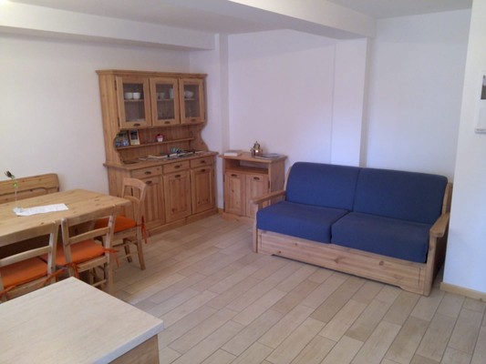 Der Wohnraum Ferienwohnungen Casa Pergher