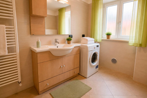 Foto del bagno Appartamento Alba