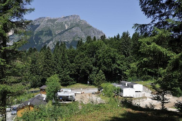 Photo exteriors in summer Camping Sole Neve