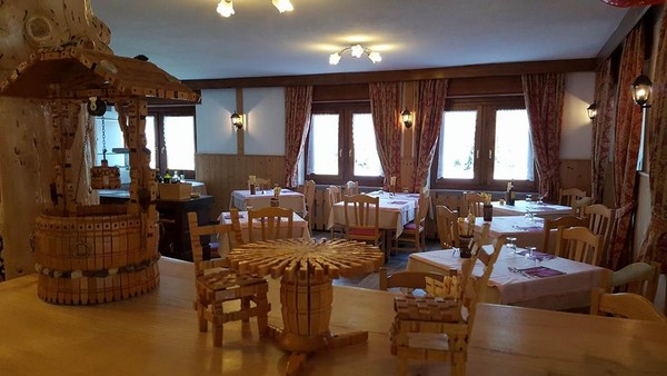 Il ristorante Folgaria Ortesino