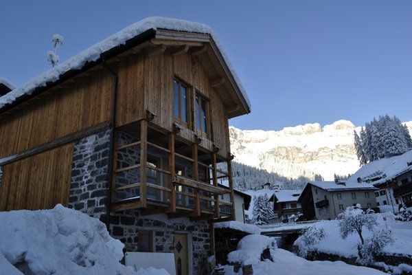 Foto esterno in inverno Chalet Heidi